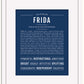 Frida | Name Art Print