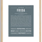 Frida | Name Art Print