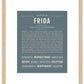 Frida | Name Art Print