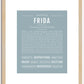 Frida | Name Art Print