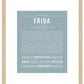 Frida | Name Art Print