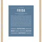 Frida | Name Art Print