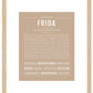 Frida | Name Art Print