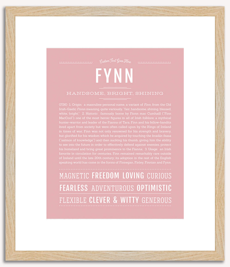 Fynn | Name Art Print