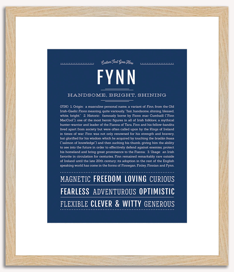 Fynn | Name Art Print