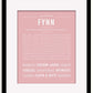 Frame Options | Dusty Rose | Black Frame, Matted