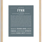 Fynn | Name Art Print