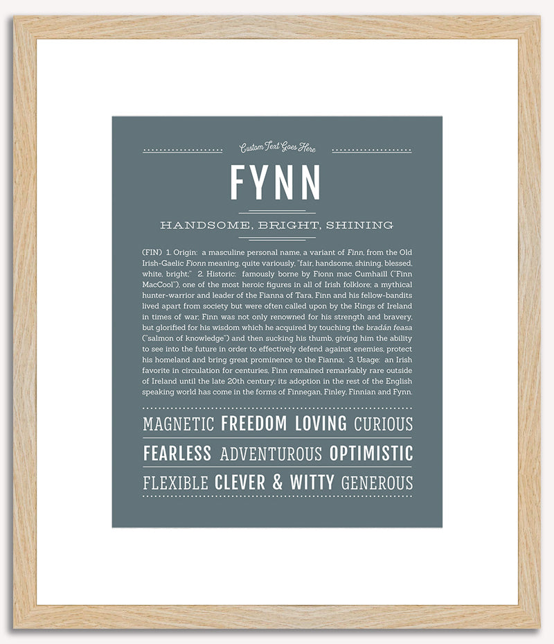 Fynn | Name Art Print