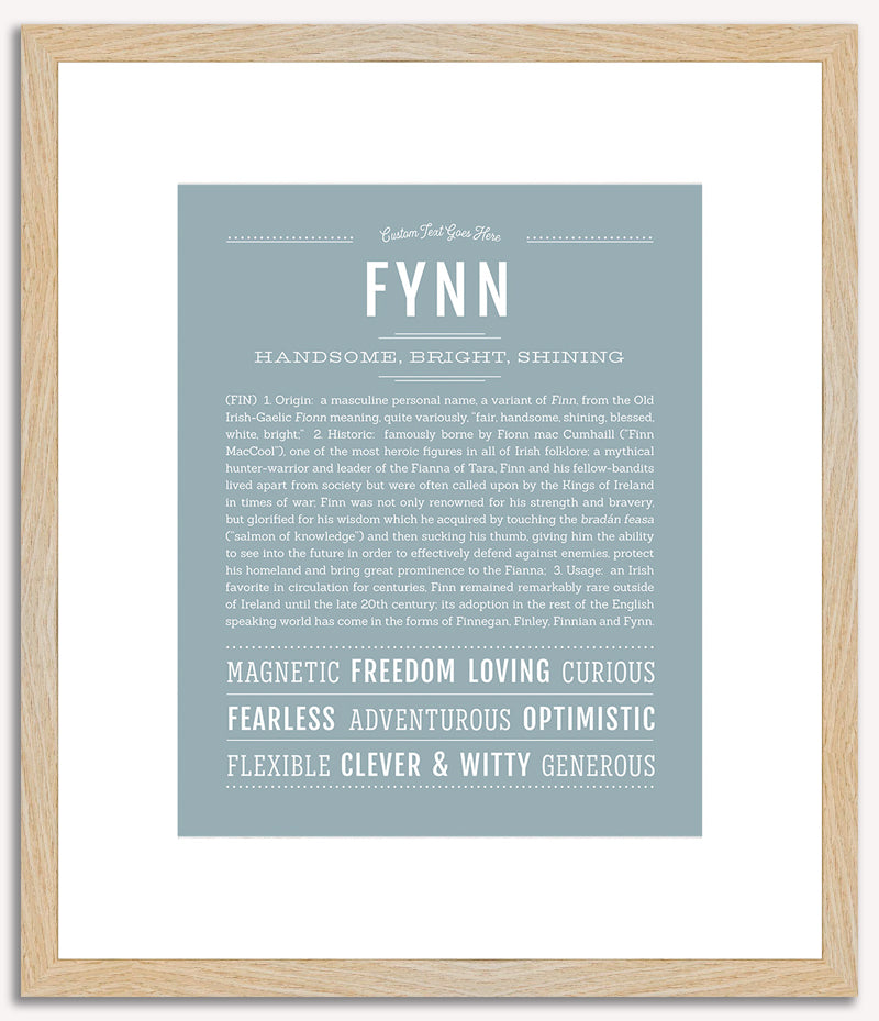 Fynn | Name Art Print