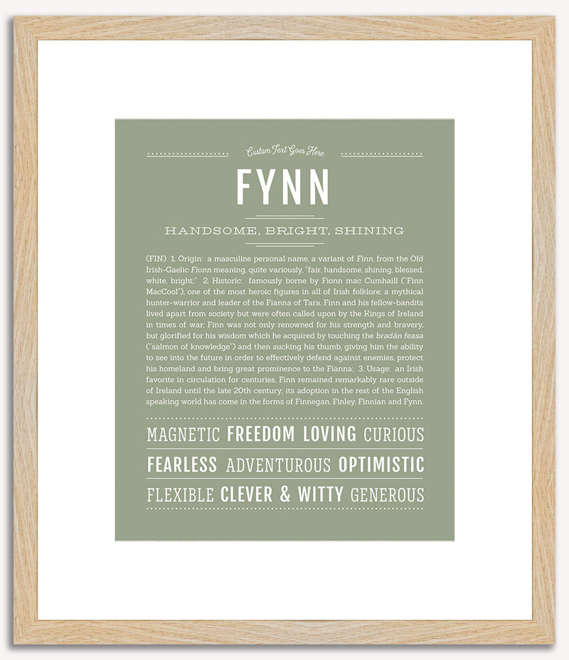 Fynn | Name Art Print