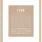 Fynn | Name Art Print