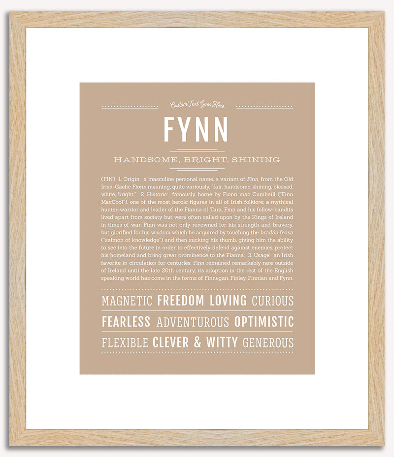 Fynn | Name Art Print