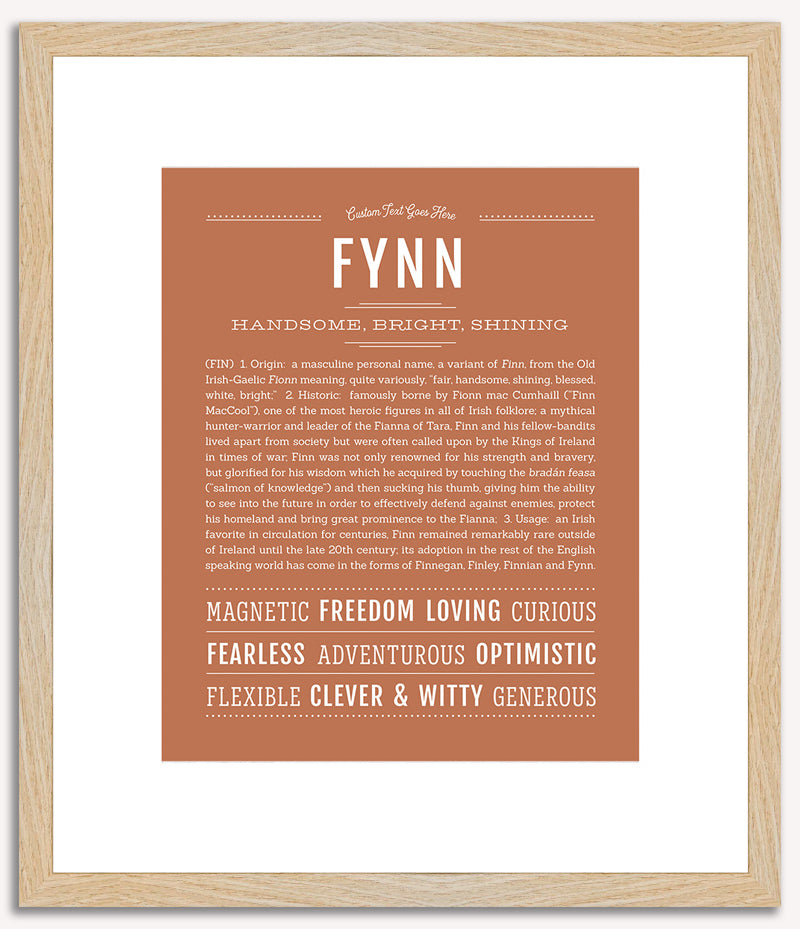 Fynn | Name Art Print