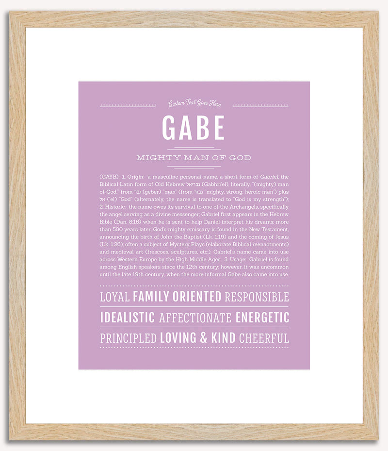 Gabe | Name Art Print