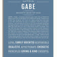 Gabe | Name Art Print – Name Stories