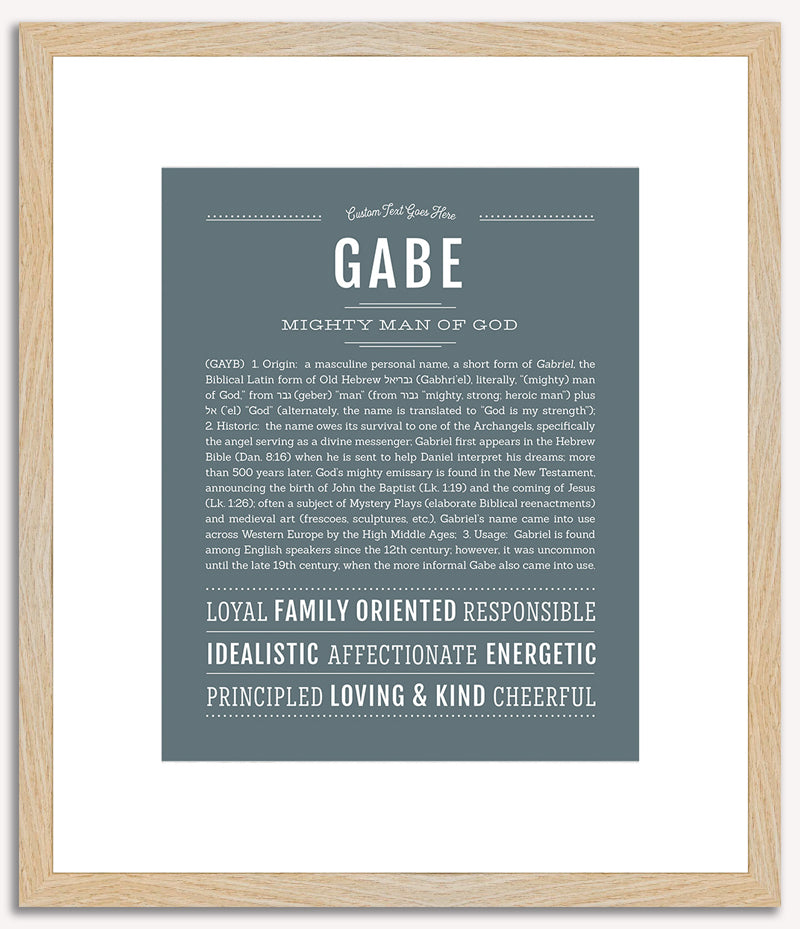 Gabe | Name Art Print