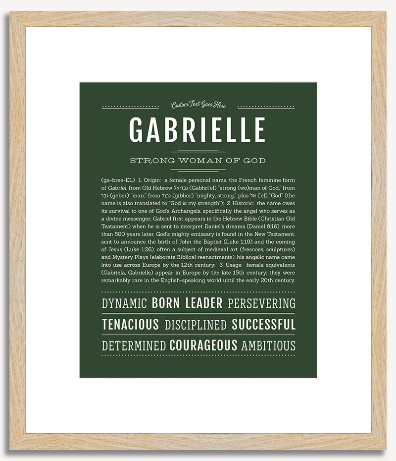 Gabrielle | Name Art Print