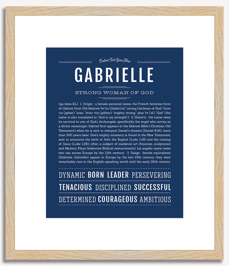 Gabrielle | Name Art Print