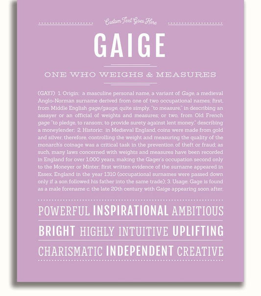 Frame Options | Lilac | No Frame