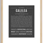 Galilea | Name Art Print