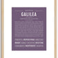 Galilea | Name Art Print