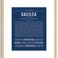 Galilea | Name Art Print