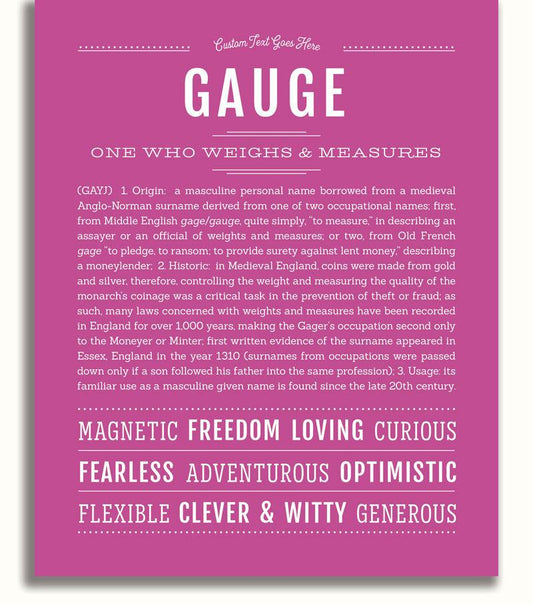 Frame Options | Dark Pink | No Frame