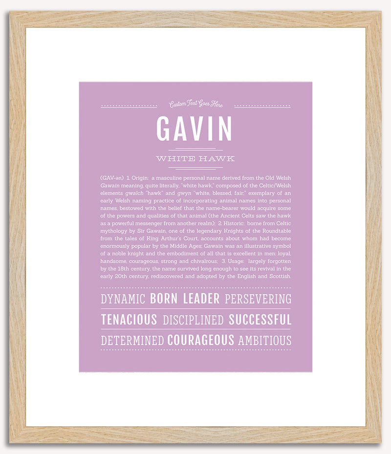 Gavin | Name Art Print