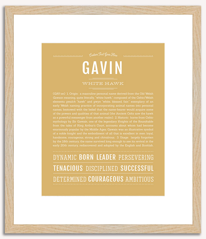 Gavin | Name Art Print