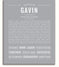 Gavin | Name Art Print – Name Stories