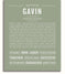 Gavin | Name Art Print – Name Stories