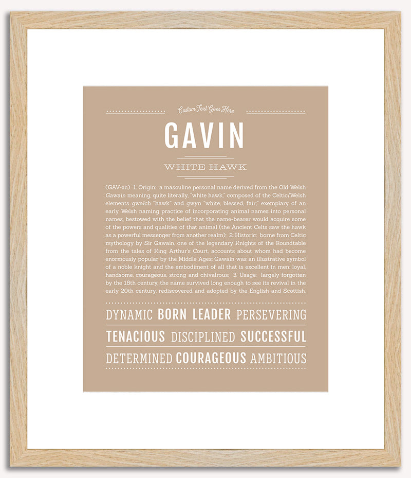 Gavin | Name Art Print