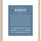 Genesis (male) | Name Art Print