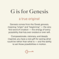 G is for Genesis | Bag Charm