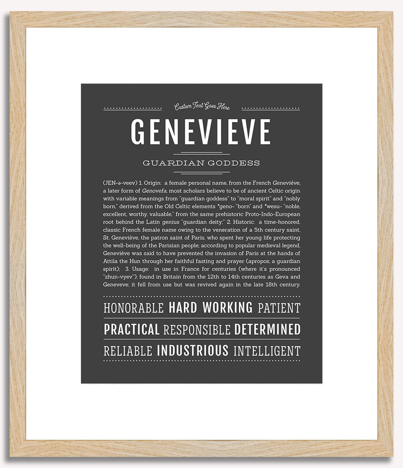 Genevieve | Name Art Print