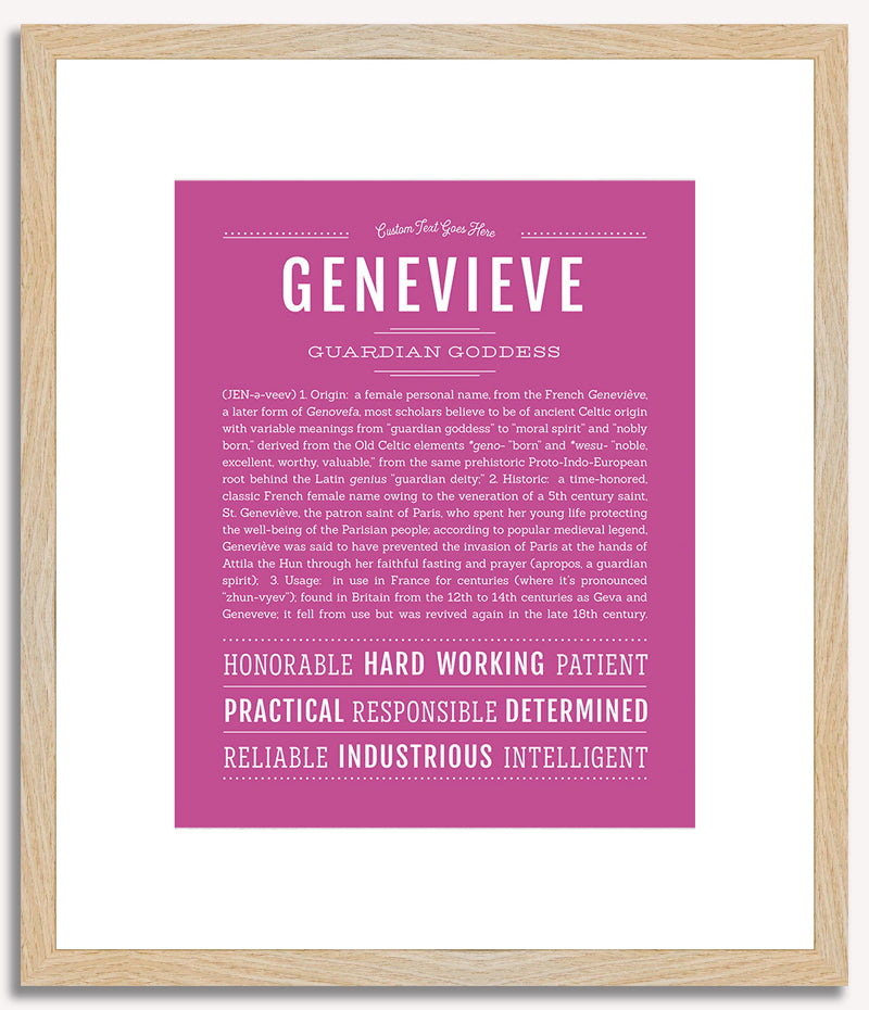 Genevieve | Name Art Print