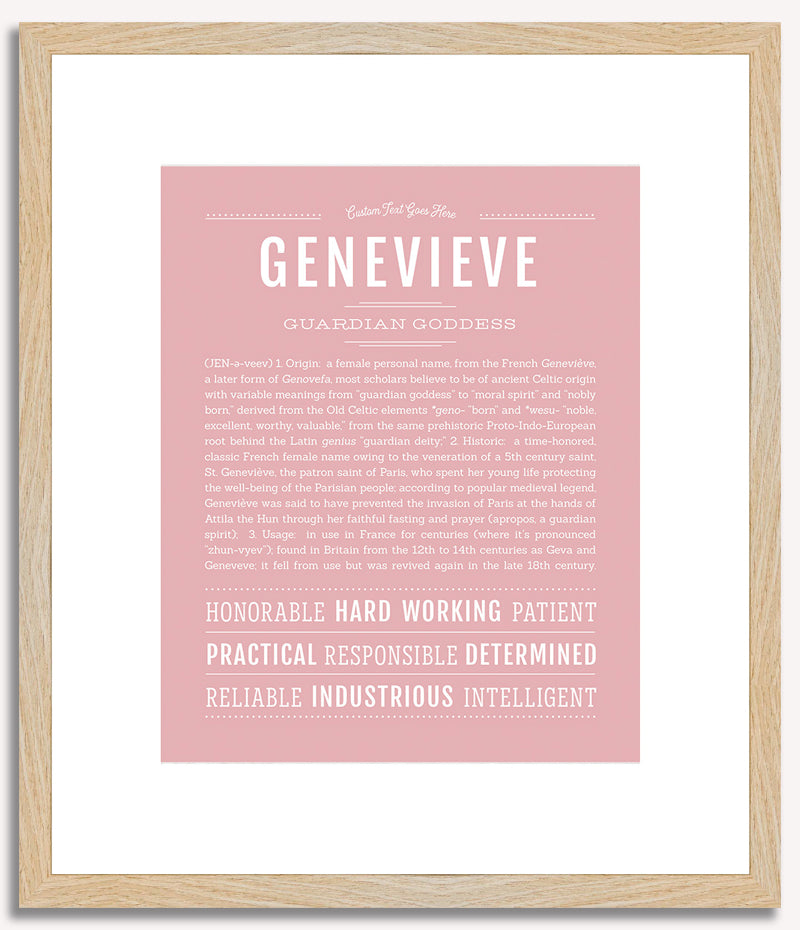 Genevieve | Name Art Print