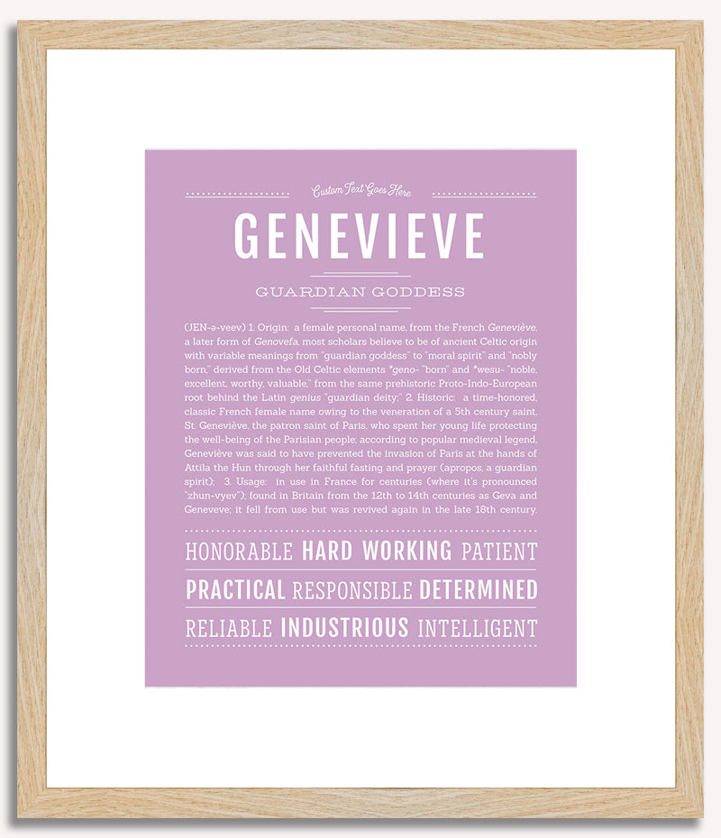 Genevieve | Name Art Print