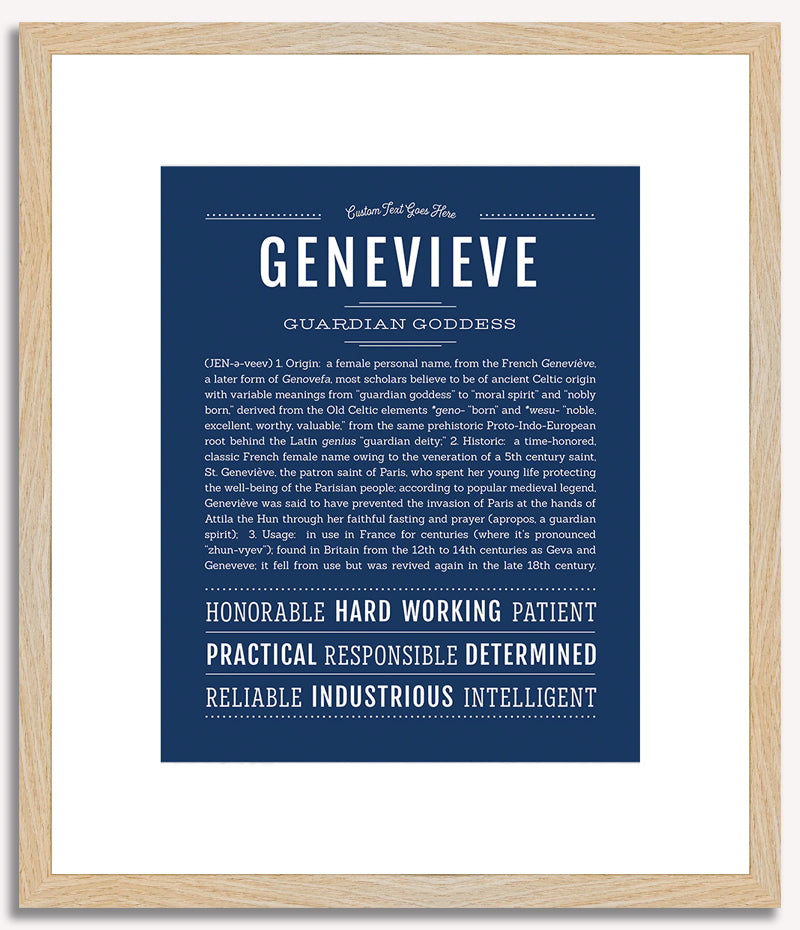 Genevieve | Name Art Print