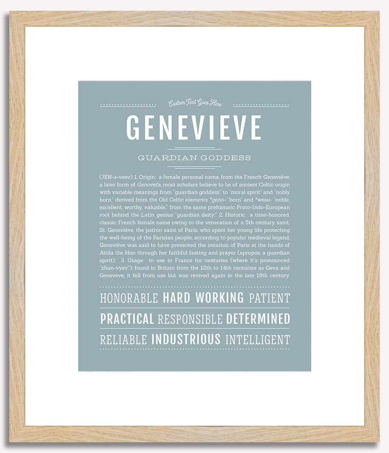 Genevieve | Name Art Print