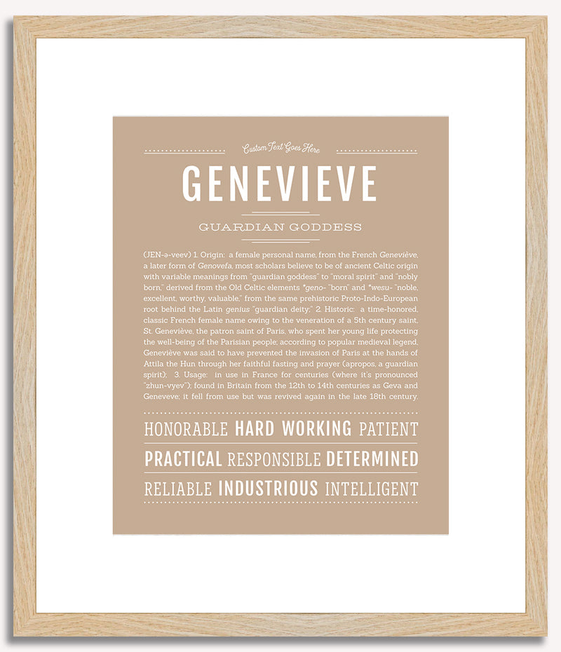 Genevieve | Name Art Print