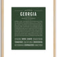 Georgia | Name Art Print