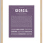 Georgia | Name Art Print