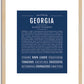 Georgia | Name Art Print