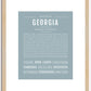 Georgia | Name Art Print