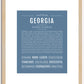 Georgia | Name Art Print