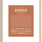 Georgia | Name Art Print