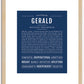 Gerald | Name Art Print