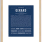 Gerard | Name Art Print