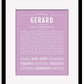 Frame Options | Lilac | Black Frame, Matted